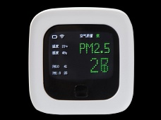 Wi-Fi 溫濕度PM2.5環(huán)境檢測儀環(huán)境感應器檢測儀 PMT1006-WT
